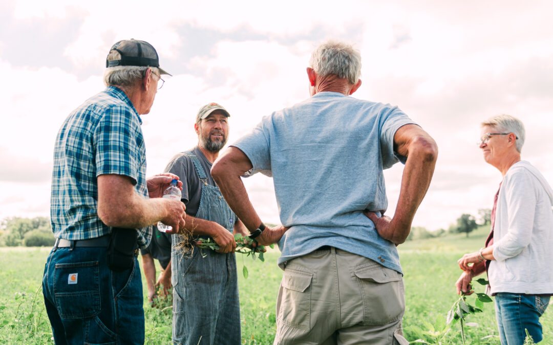 Brad Edelman is passionate about sustainable agricultural practices.